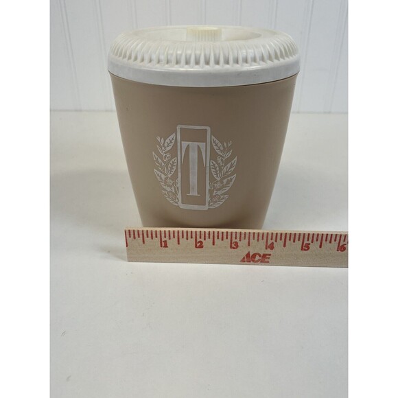 Retro Vtg  Kitchen Tea Storage Container. Part of a Stackable Nest Set. Plastic - Picture 7 of 7
